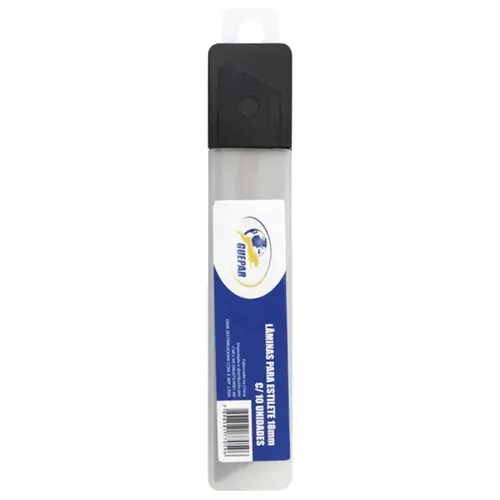 LAMINA P/ ESTILETE CX C/10
