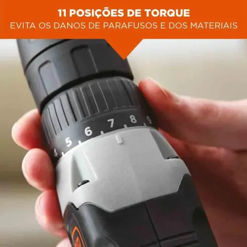 PARAFUSADEIRA/FUR 20V VVR C/2VEL.  BCD7