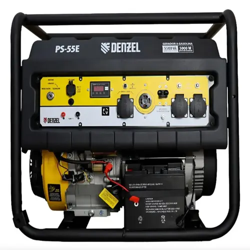 GERADOR A GASOLINA PS-55E, 115/230V, 25L, PARTIDA ELTRICA// 7 HP