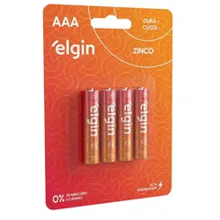 PILHA ZINCO AAA C/4