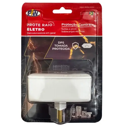 PROTE RAIO ELETRO 2 SAIDAS TOMADA 20A BIVOLT
