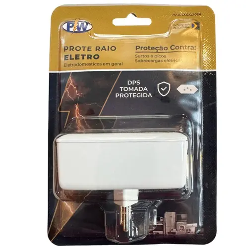 PROTE RAIO ELETRO 2 TOMADAS 127V