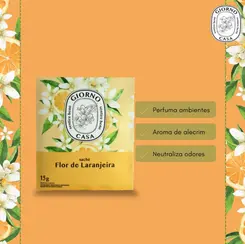 SACHE GIORNO CASA FLOR DE LARANJEIRA 15G