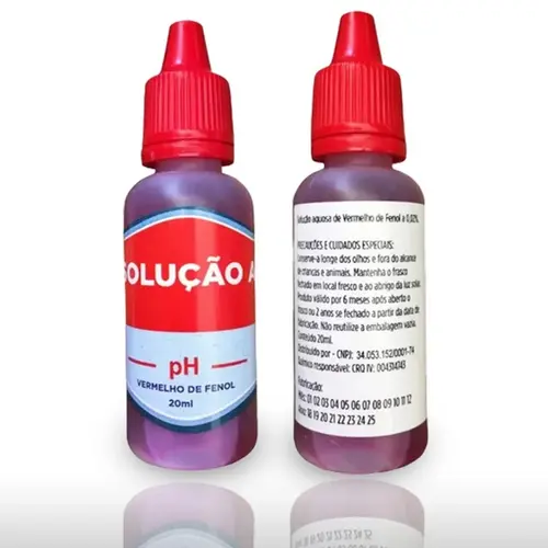 SOLUÇAO P/ANALISE PH VERMELHO