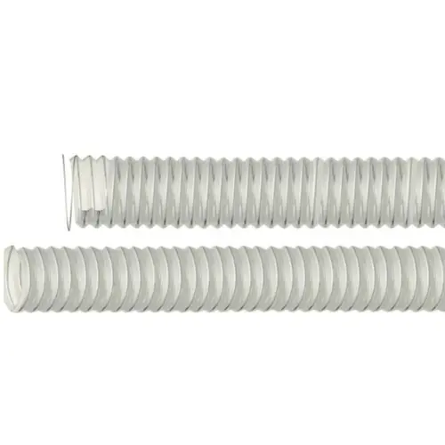 MANGUEIRA SILICONIZADA P/ PISCINA DE PLASTICO (BRANCA)