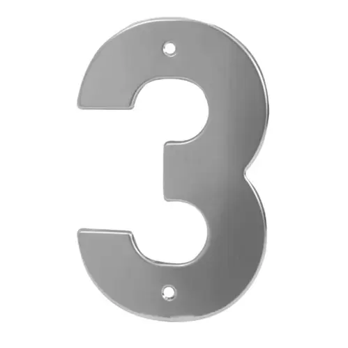 NUMERO AÇO INOX 430 POLIDO 150MM
