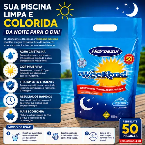WEEKEND TRATAMENTO NOITE PRO DIA (ÁGUA LIMPA EM 1 DIA)