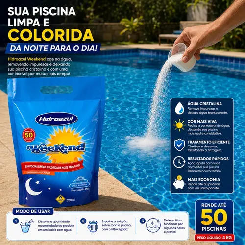 WEEKEND TRATAMENTO NOITE PRO DIA (ÁGUA LIMPA EM 1 DIA)