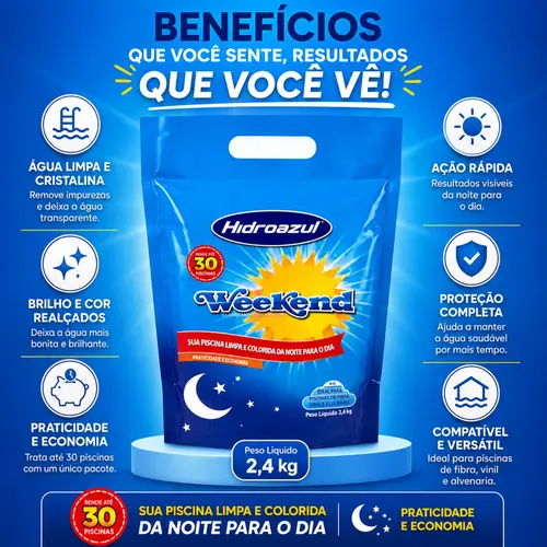 WEEKEND TRATAMENTO NOITE PRO DIA (ÁGUA LIMPA EM 1 DIA)