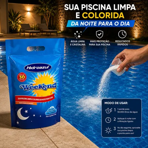 WEEKEND TRATAMENTO NOITE PRO DIA (ÁGUA LIMPA EM 1 DIA)