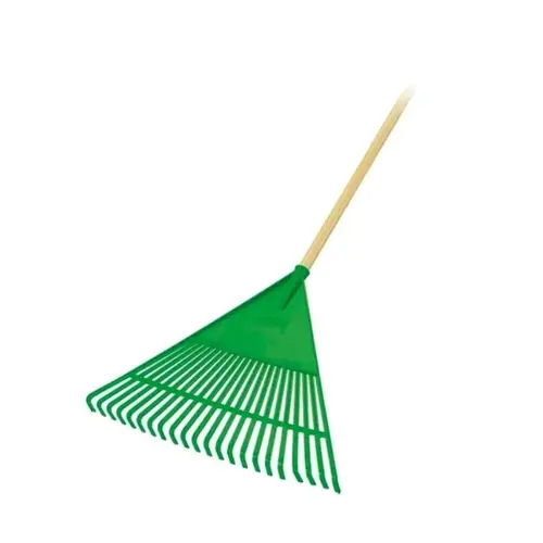 VASSOURA PLASTICA VERDE C/ CABO FJ-1011