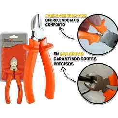 ALICATE DE CORTE DIAGONAL 6" AC POLIDO (150MM)