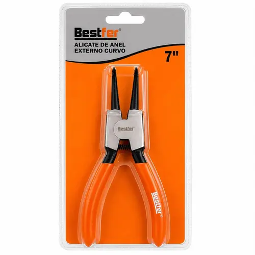 ALICATE ANEIS EXTERNO CURVO 7"