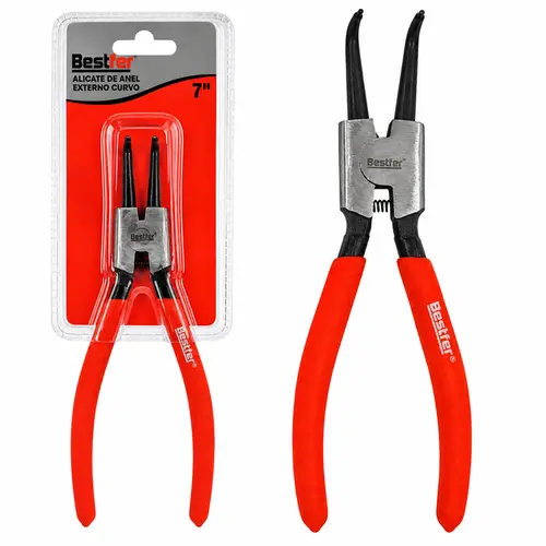 ALICATE ANEIS EXTERNO CURVO 7"