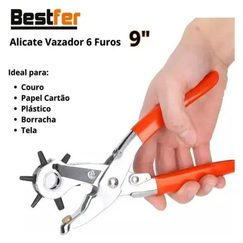 ALICATE VAZADOR P/CINTOS 9POL