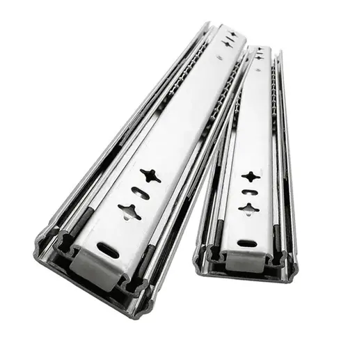 TRILHO TELESCOPICO LIGHT ZINCADO BRANCO