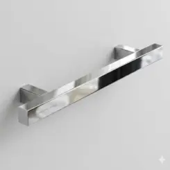 PUXADOR BIATA HASTE QUADRADO INOX ESCOVADO