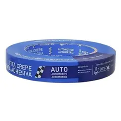 FITA CREPE AUTOMOTIVA AZUL 40MT