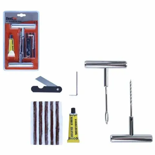 KIT REPARO PNEU MANOPLA AC 10PCS