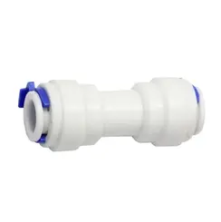 UNIAO RETA TUBO DE 1/4 PARA 1/4 POL BRANCA