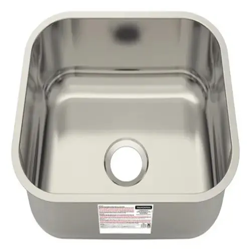 CUBA RETANGULAR BASIC INOX 47X30X14,5