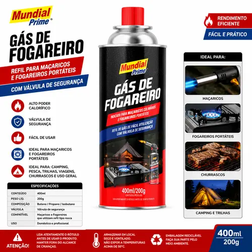 CARTUCHO GAS 200G