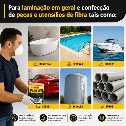 RESINA PARA LAMINAÇÃO
