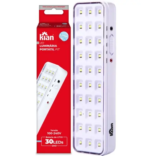 LUMINARIA DE EMERGENCIA 30 LEDS