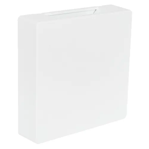 ARANDELA CLEAN LED QUADRADO 2 FACHOS BRANCO 3W