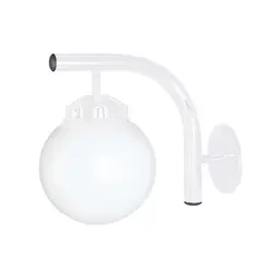 ARANDELA GLOBO BOCA 10 BRANCO