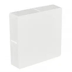ARANDELA CLEAN CROSS ABS 6W BRANCO BIVOLT