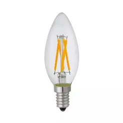 LAMPADA LED FILAMENTO 2.2W VELA E14