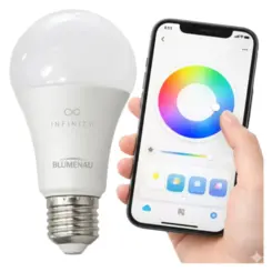 LAMPADA SMART A60 E27 9W 806lm RGB+CCT