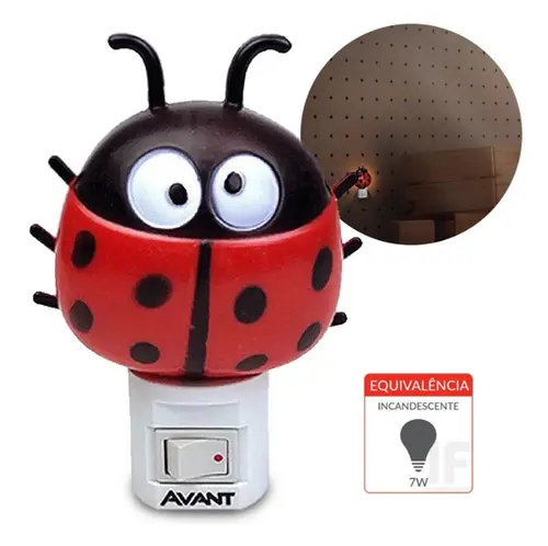 LUZ NOTURNA AM 3000K 1W BIVOLT DINO