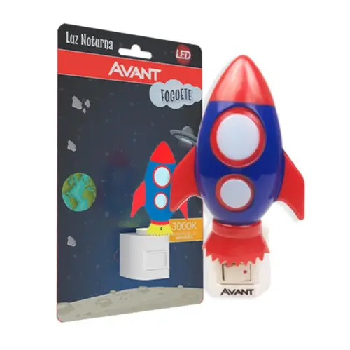 LUZ NOTURNA AM 3000K 1W BIVOLT DINO