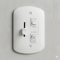 INTERRUPTOR DIMMER P/ VENTILADOR DESLIZANTE