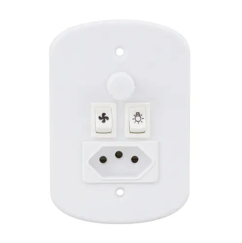 INTERRUPTOR DIMMER P/ VENTILADOR ROTATIVO