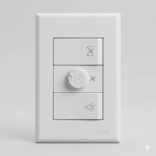 INTERRUPTOR DIMMER P/ VENTILADOR ROTATIVO EVIDENCE