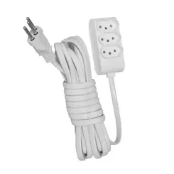 EXTENSAO C/ 3 TOMADAS 2P T 10A