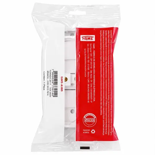 TOMADA PADRAO 2P+T C/P BLANC+