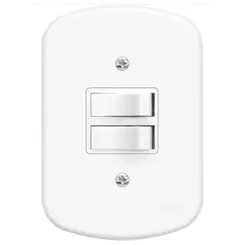 INTERRUPTOR BLANC 4 X 2