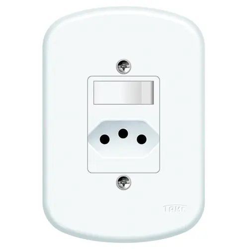 INTERRUPTOR BLANC 4 X 2