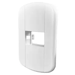 PLACA 4 X 2 BLANC+ 01 MODULO