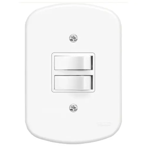 INTERRUPTOR BLANC 4 X 2