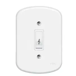INTERRUPTOR BLANC 4 X 2