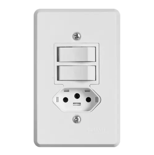 INTERRUPTOR 4 X 2 PRATIK