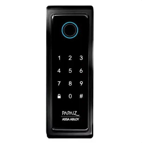 FECHADURA ELETRONICA SMART LOCK SL140B PRETO BIOMETRICA