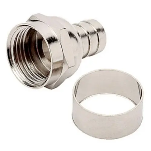 CONECTOR P/ CABO COAXIAL ANEL RG 6