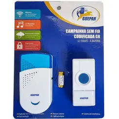 CAMPAINHA S/ FIO 100M TOMADA