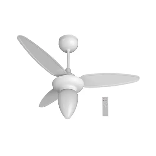 VENTILADOR DE TETO WIND INVERTER BIVOLT C/ CONTROLE REMOTO E PAS INJETADAS